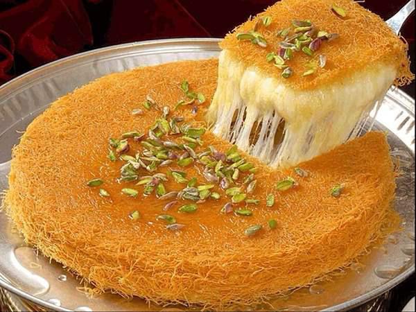الكنافة بالقشطة  ..  جهزيها في ربع ساعة