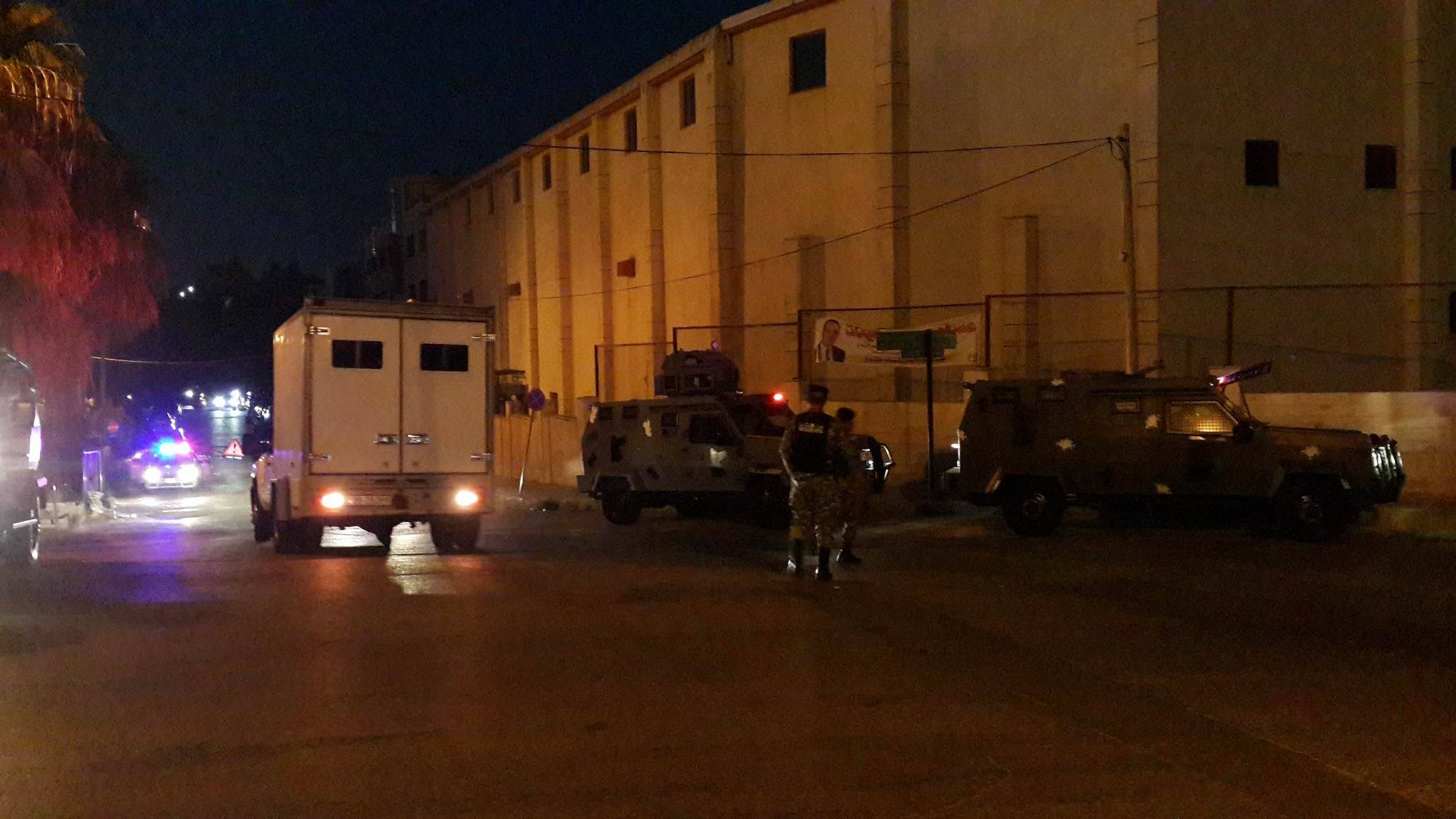"الأمن" يوضح تفاصيل حادثة السفارة الإسرائيلية في عمّان  .. صور 