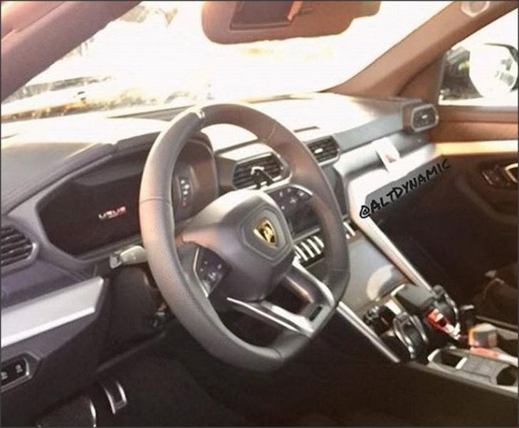 بالصور .. أول نظرة على مقصورة لامبورجيني أوروس 2019 عالية التقنية