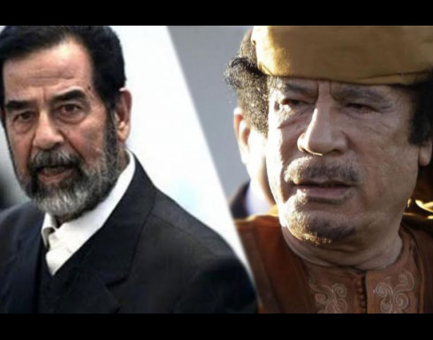هذا ما فعله القذافي لإنقاذ صدام حسين قبل إعدامه