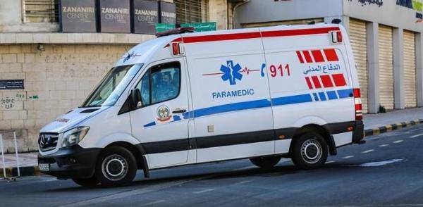 وفاة شخص بحادث سير على جسر مأدبا