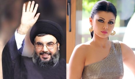 هيفاء وهبي تعلن عن "زواجها" من حسن نصر الله !