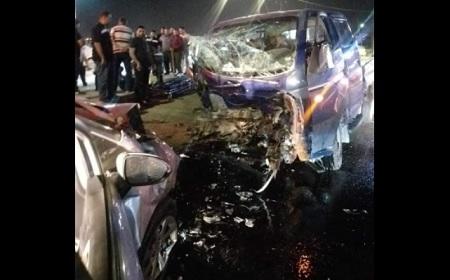 بالفيديو  ..  حادث سير مروع في إربد