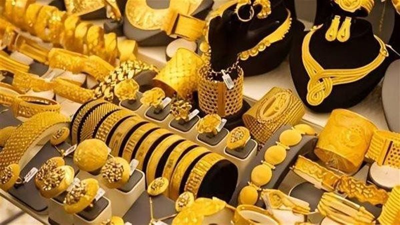 انخفاض أسعار الذهب في السوق المحلي نصف دينار للغرام