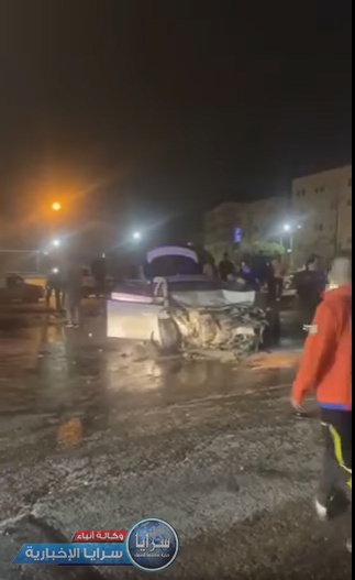 بالفيديو  ..  حادث سير مروع جنوب العاصمة عمان