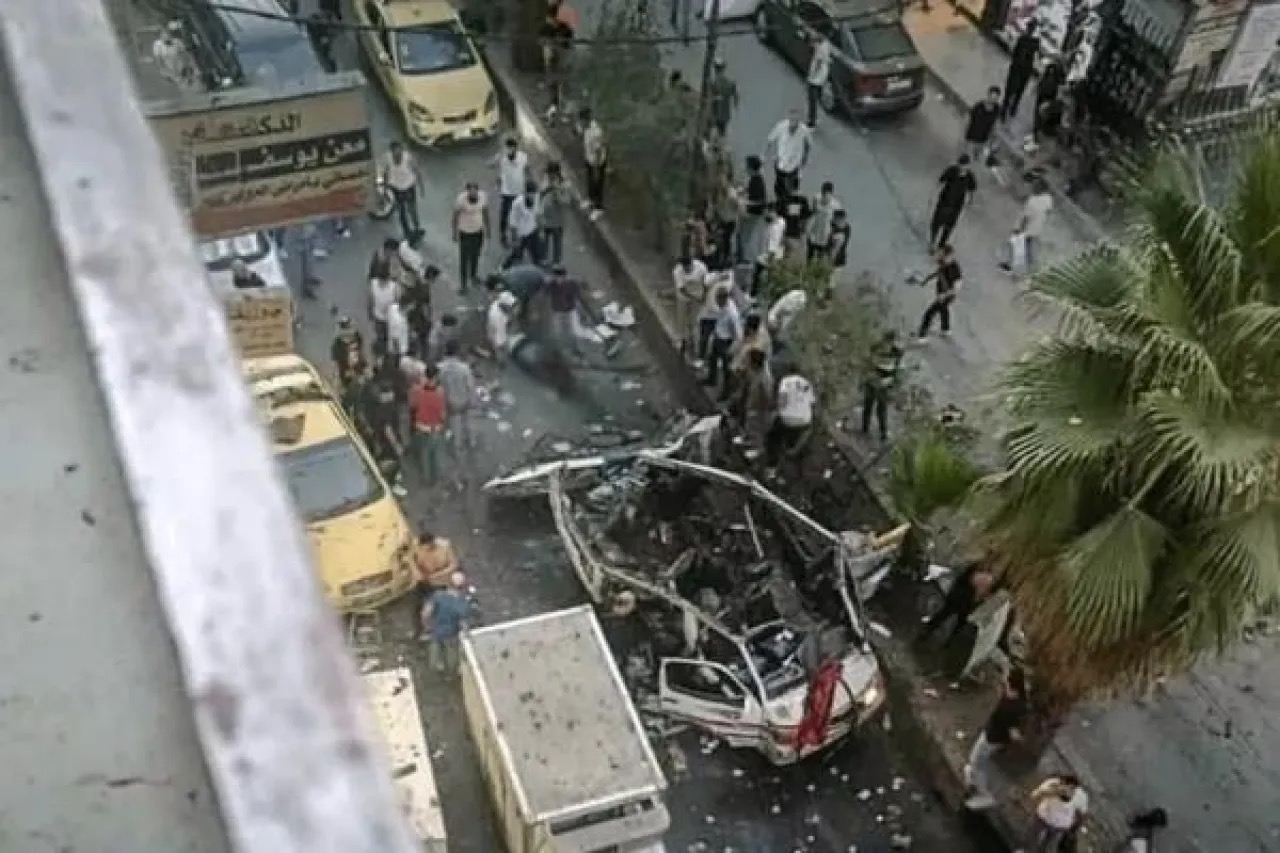 سورية  ..  أنباء عن قتلى وجرحى بانفجار سرفيس نقل في جرمانا