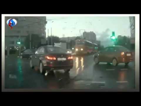 شاهد : اغرب حادث بالعالم  ..  ليس له تفسير!!  ..  السيارة الشبح