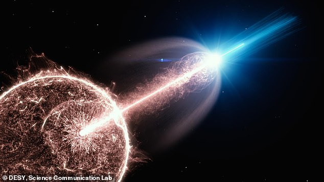 بالفيديو  .. لحظة التقاط أكبر انفجار في الكون على بعد مليار سنة ضوئية من الأرض