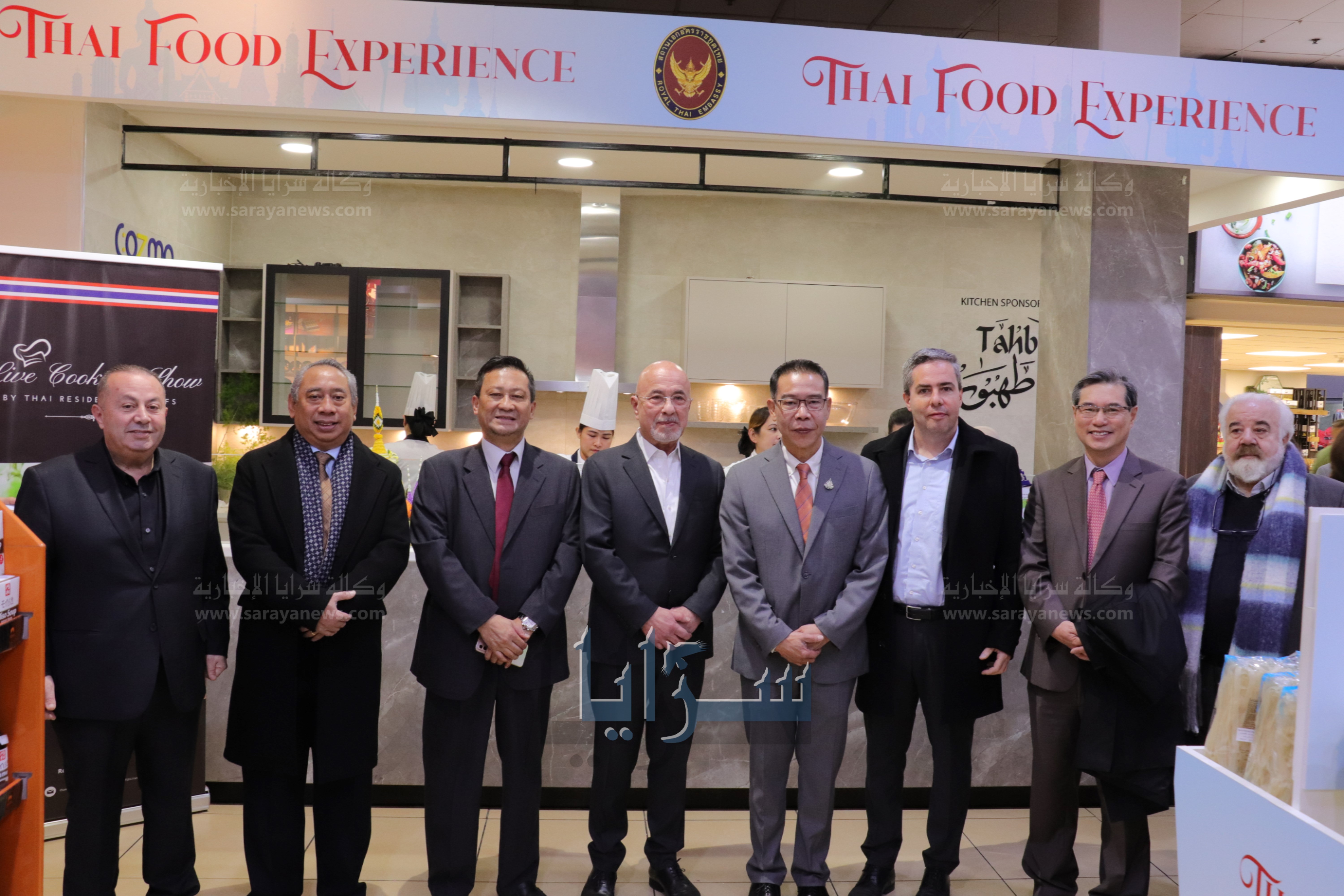 بالصور  ..  السفير التايلندي في عمّان يفتتح مهرجان الطعام والطبخ التايلندي في كوزمو السابع 