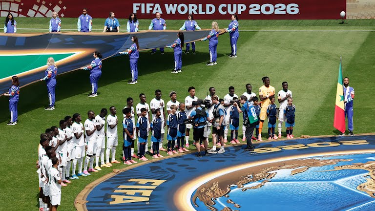   انطلاق مواجهة العراق (0) والسنغال (1) في كأس العالم 2026