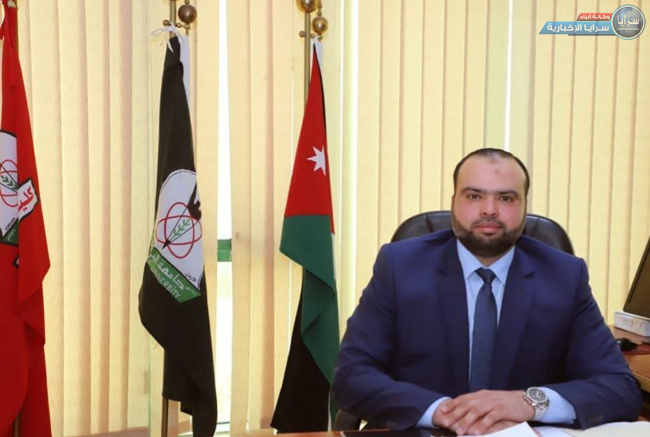 علي الحديد مديراً للعلاقات العامة في كلية الاعلام بجامعة اليرموك  ..  مبارك 