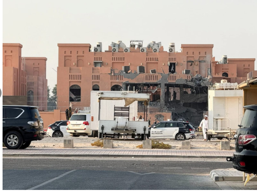  صور من القصف الإسرائيلي على الدوحة