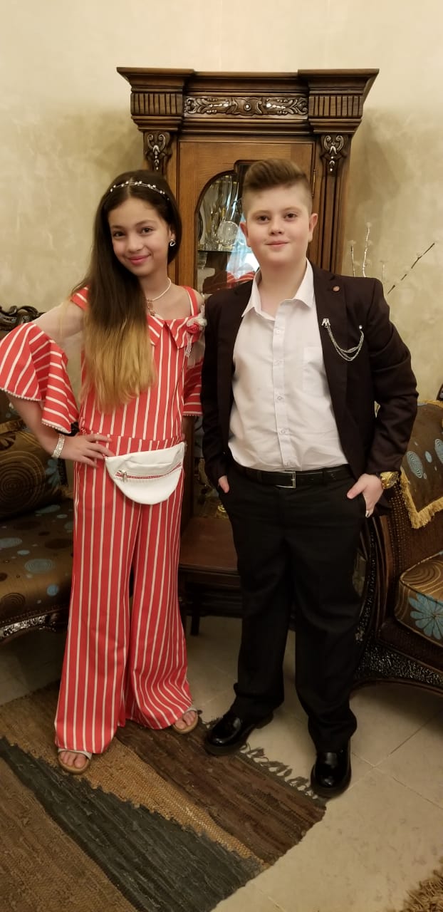 هبه وسيف  .. "عيد ميلاد سعيد"