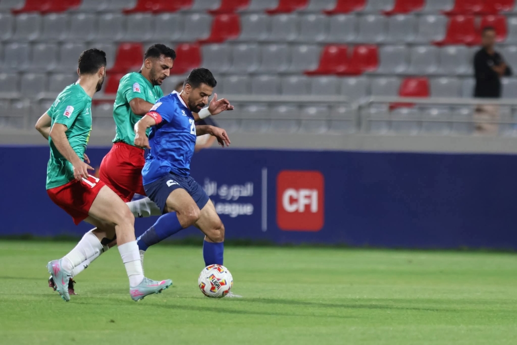 فوز الرمثا على الوحدات بدوري المحترفين