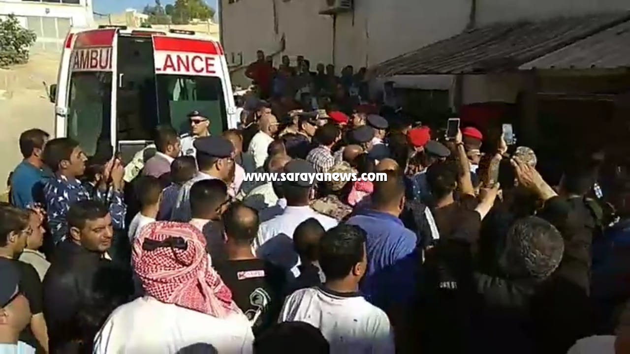  بالصور  ..  استقبال الشهيد الطيار احمد الخوالدة