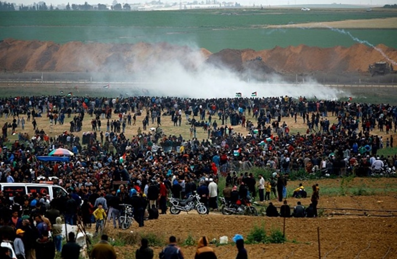 تكتيكات  سلمية جديدة بجمعة «المسيرة مستمرة» في غزة