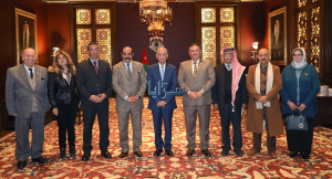 رئيس الديوان الملكي الهاشمي يلتقي وفدا من اتحاد الكتاب والأدباء