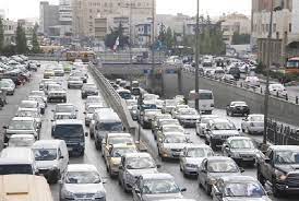 انقلاب مركبة بحادث تصادم قرب اشارة الصوامع باتجاه الجويدة