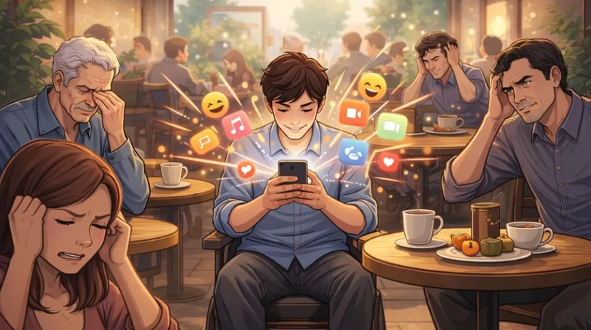 "الإزعاج الرقمي" ..  الريلز بصوت عال سلوك يعتدي على راحة الآخرين