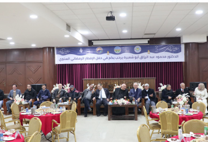 شركة الزرقاء للتعليم والاستثمار تقيم افطارا رمضانيا لمنسوبيها