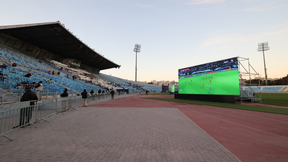 الأمانة: بث مباراة النشامى والكويت في صالة ملعب القويسمة مجاناً