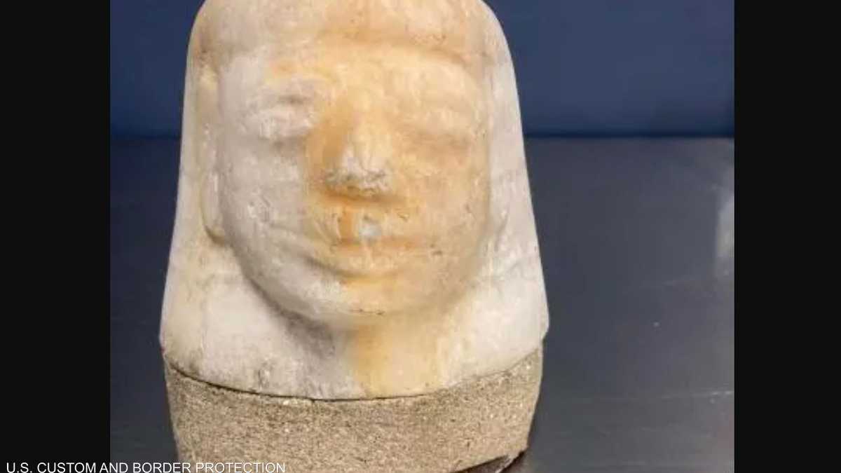 أمريكا تصادر قطعة أثرية مصرية عمرها 3 آلاف سنة