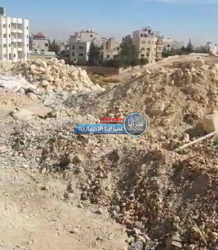 تحويل منطقة ضاحية الرشيد الى مكب للانقاض من قبل مجهولين  ..  تفاصيل 