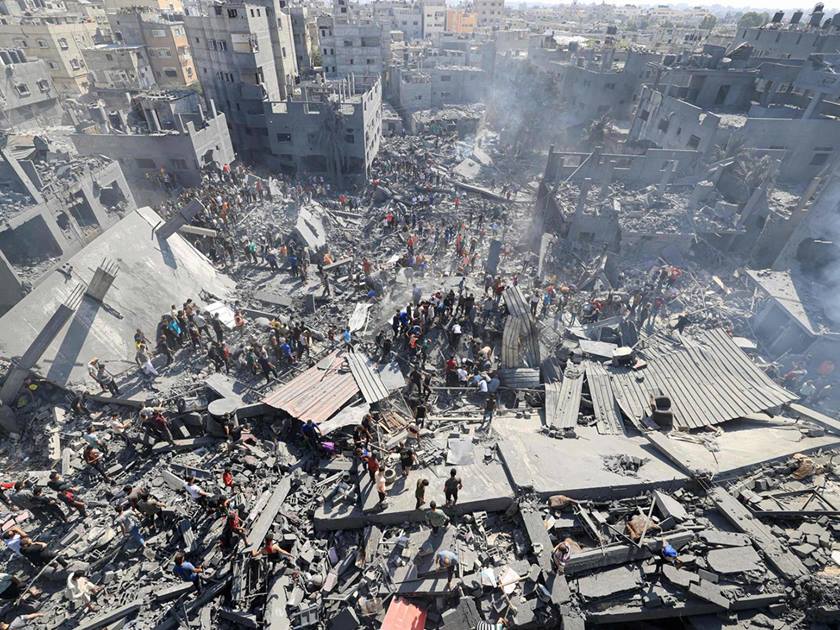 العدوان الإسرائيلي على غزة يدخل يومه الـ 185