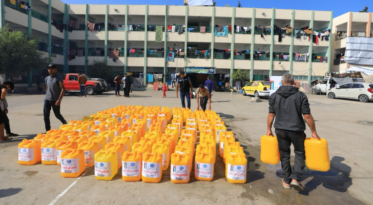 الهيئة الخيرية الأردنية الهاشمية تستمر في توزيعاتها داخل قطاع غزة 