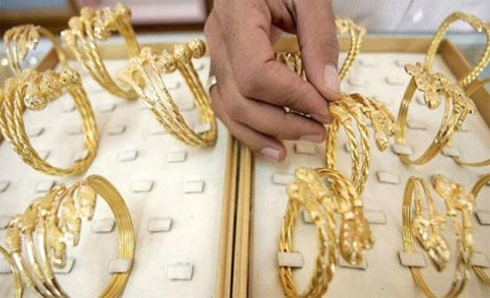 ارتفاع احتياطي الذهب بالاردن عام 2020