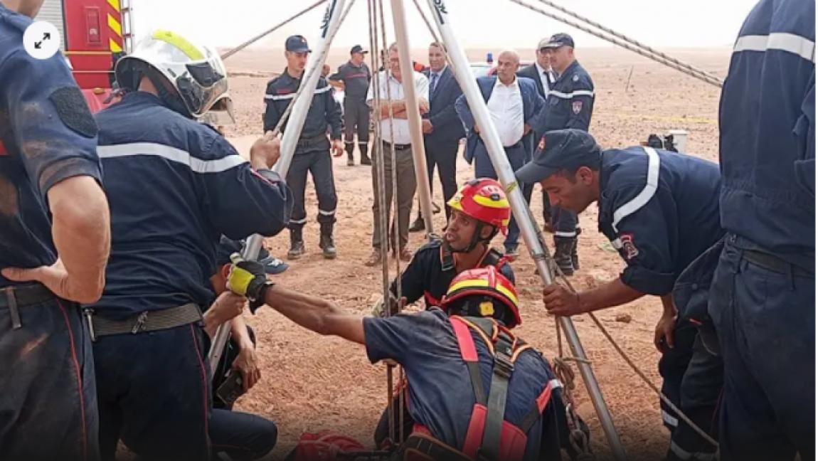 "أنقذوا أيوب"  ..  24 ساعة من محاولة انتشال طفل جزائري عالق في بئر