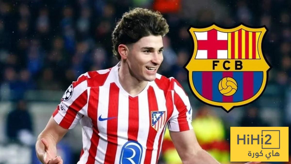 شرط برشلونة الصارم لرفع عرضه لضم ألفاريز إلى 115 مليون