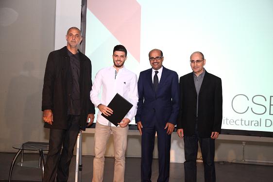 تكريم جامعة البترا لفوزها بالمرتبة الاولى بجائزة التميز العمرانية  