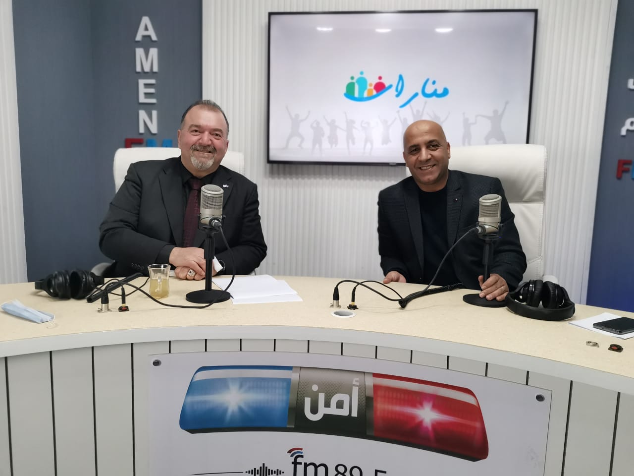 جامعة الشرق الأوسط تشارك في برنامج منارات عبر إذاعة أمن FM