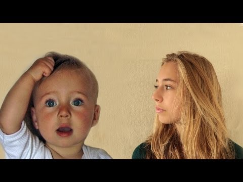 شاهد  ..  هولندي يوثق مراحل نمو ابنته منذ 14 عامًاً
