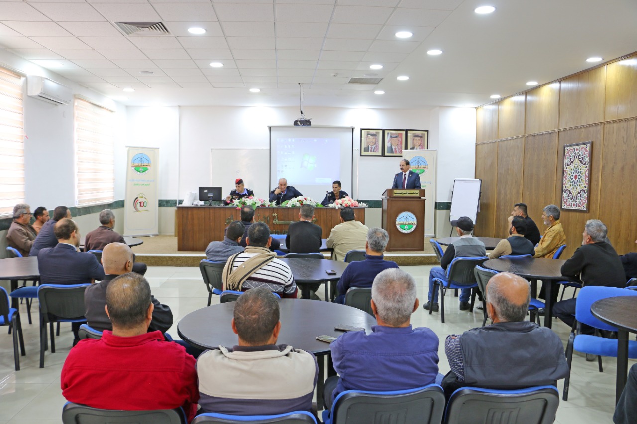 دورة متقدمة حول السلامة المرورية في جامعة الزرقاء 