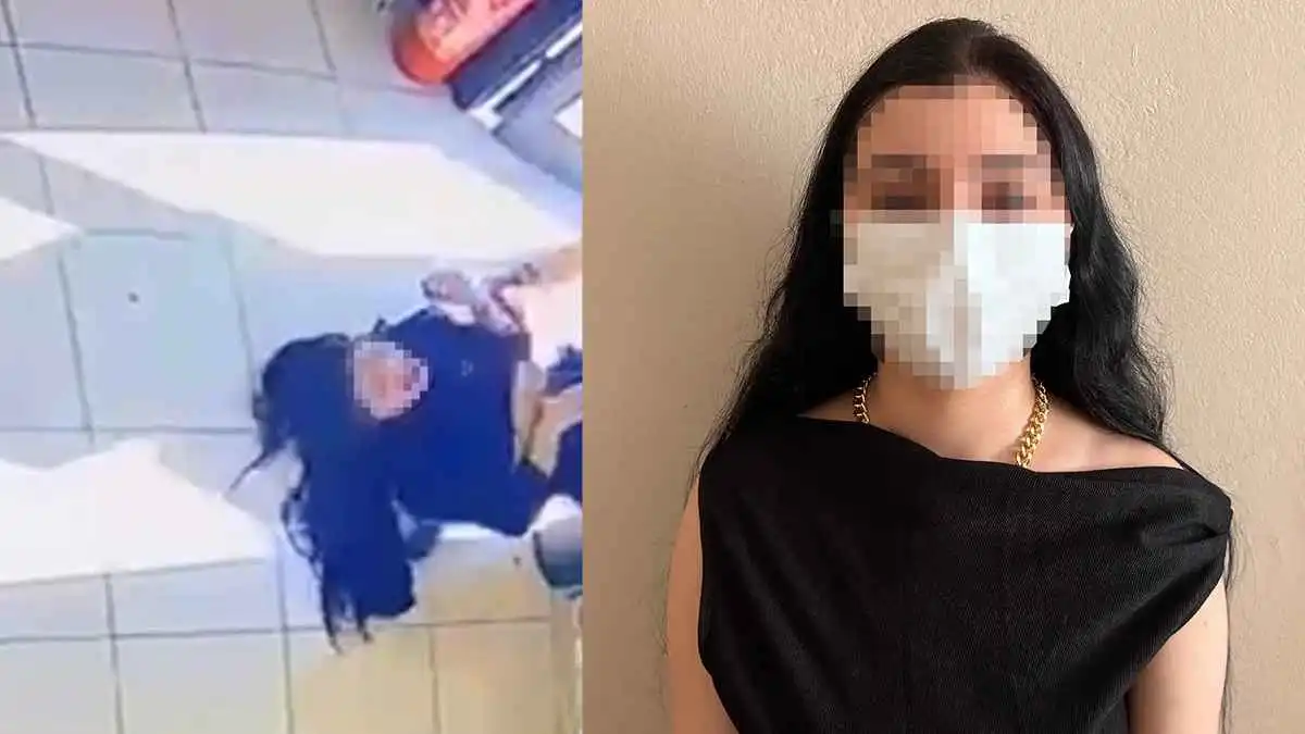 شابة شجاعة تنقذ أخرى تجاهل حشد من الرجال حمايتها من العنف 