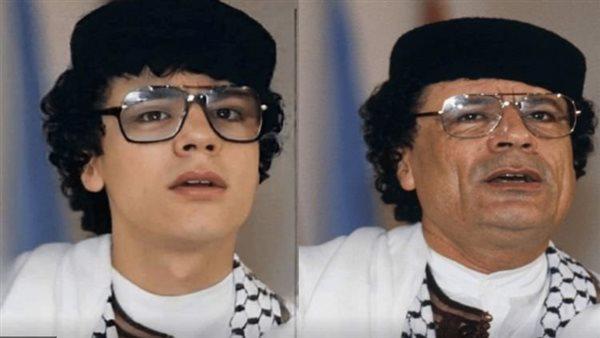 هل ظهر حفيد شبيه للقذافي؟