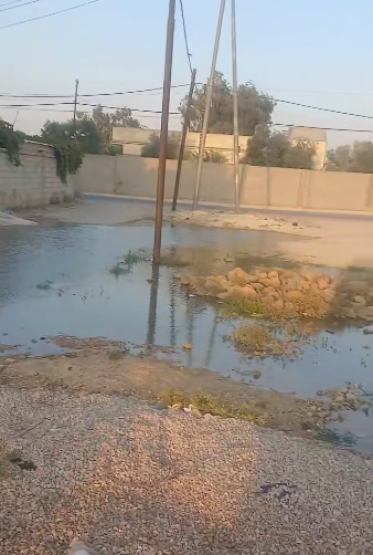بالفيديو ..  هدر كبير للمياه في السرحان رغم البلاغات