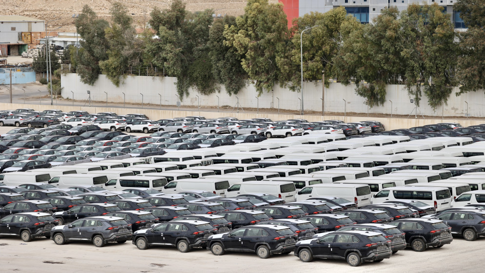 428 مليون دينار مستوردات الأردن من المركبات في الربع الأول من 2025