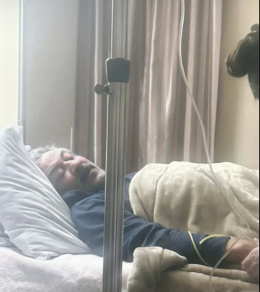 أول صورة لعمايري من المستشفى ..  وهذا ما كتبته ابنته