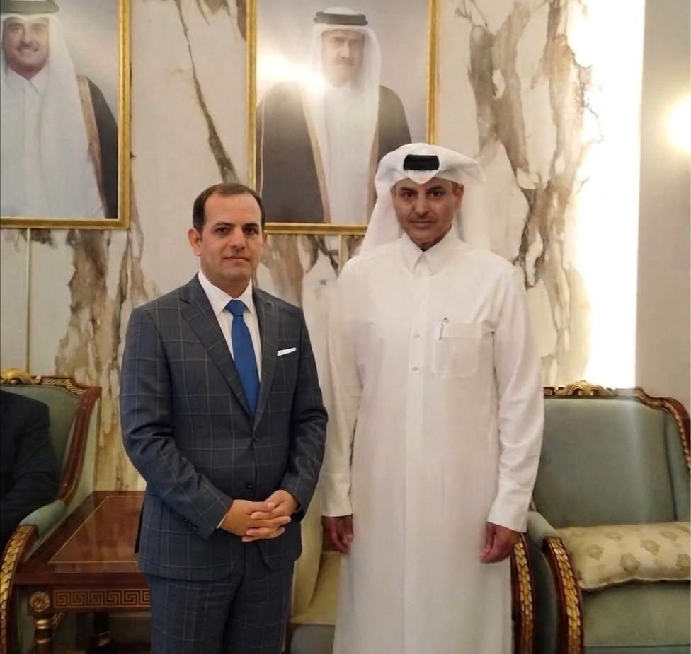 المحامي ابراهيم بني خالد يعزي بوفاة صاحب السمو الأمير الوالد الشيخ حمد بن خليفة آل ثاني