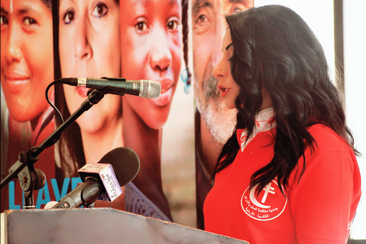 سفيرة النوايا الحسنة رانيا اسماعيل في يوم السل العالمي