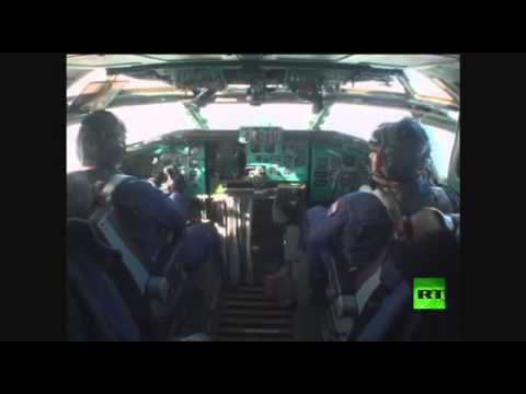 بالفيديو ..  مقاتلات بريطانية تعترض طائرة "الدُب" الروسية 