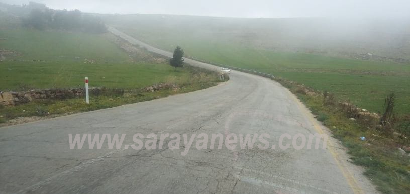 انتقادات لتقصير "الأشغال" بإعادة تأهيل طريق عبارة وادي النوايسه بالمزار الجنوبي منذ 6 سنوات ..  صور