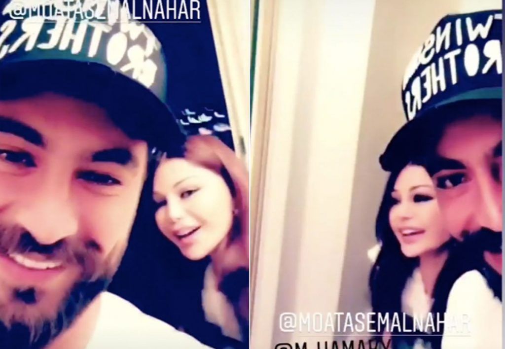 هيفاء تخطف معتصم النهار في فيلمها الجديد