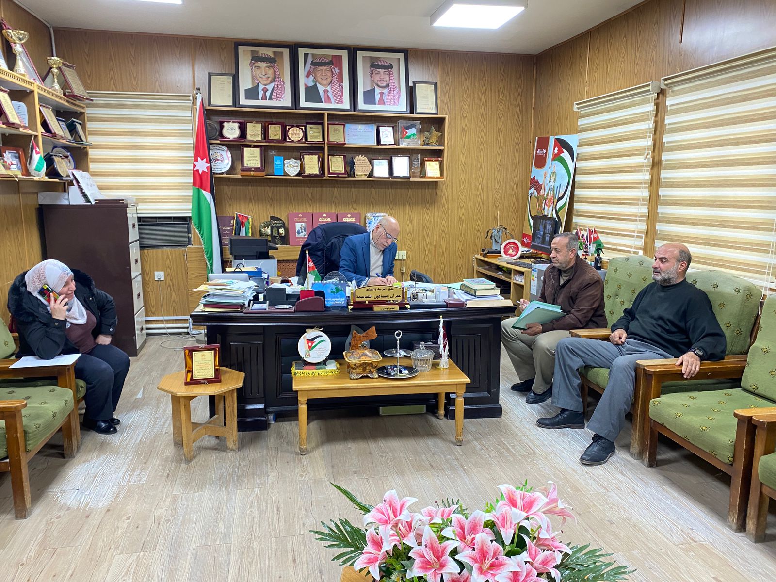 اللصاصمة يتابع امتحان اليوم الثلاثاء في عددٍ من القاعات 