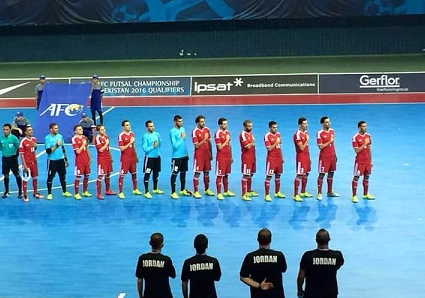 المنتخب الأردني يتأهل لنهائيات آسيا لكرة الصالات