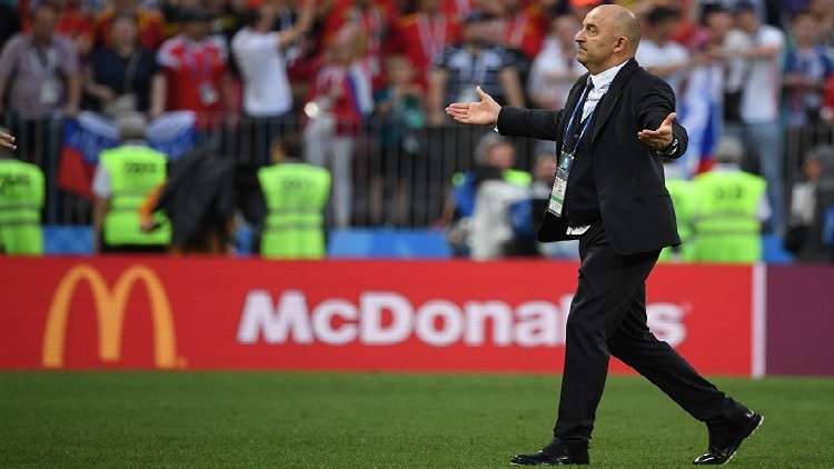 مدرب روسيا: يجب أن نحقق نتيجة جيدة أمام كرواتيا