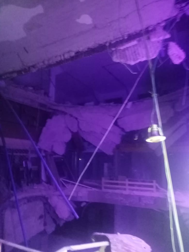 الامن العام : انهيار أسقف داخل عمارة قيد الانشاء مكونة من عدة طوابق في منطقة جبل عمان